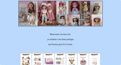 Desktop Screenshot of passion-crochet.com