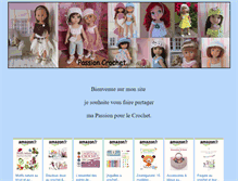 Tablet Screenshot of passion-crochet.com